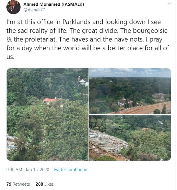 Ahmed mohamed asmali asmali77 im at this office in parklands and looking down se