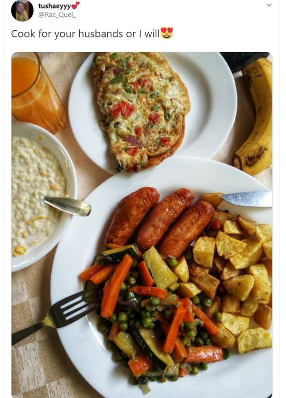 Tushaeyyy rac_quel_ cook for your husbands or will