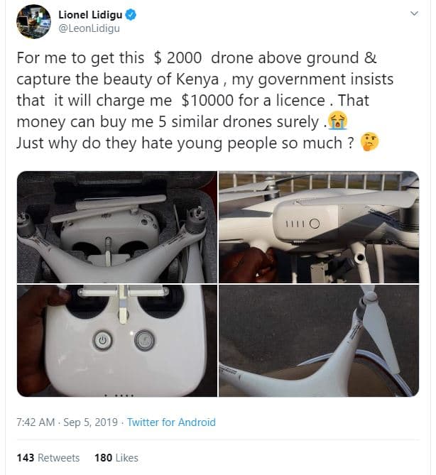 Lionel lidigu leonlidigu for me to get this drone above ground capture the beaut