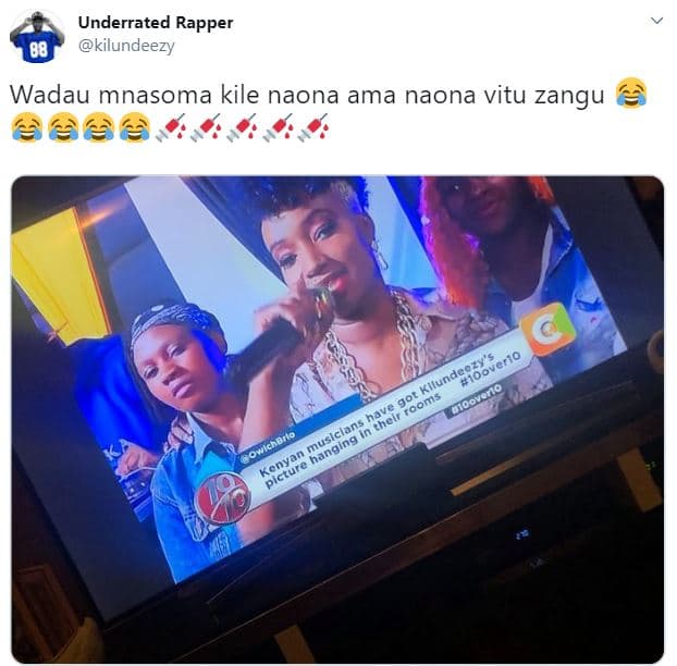 Underrated rapper kilundeezy 88 wadau mnasoma kile naona ama naona vitu zangu à6