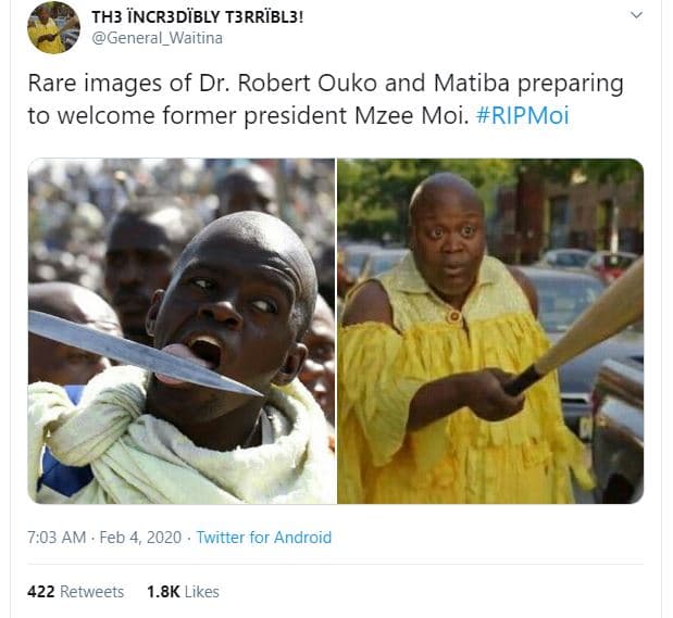 Th3 bncr3dibly t3rribl3! general_waitina rare images of dr. robert ouko and mati