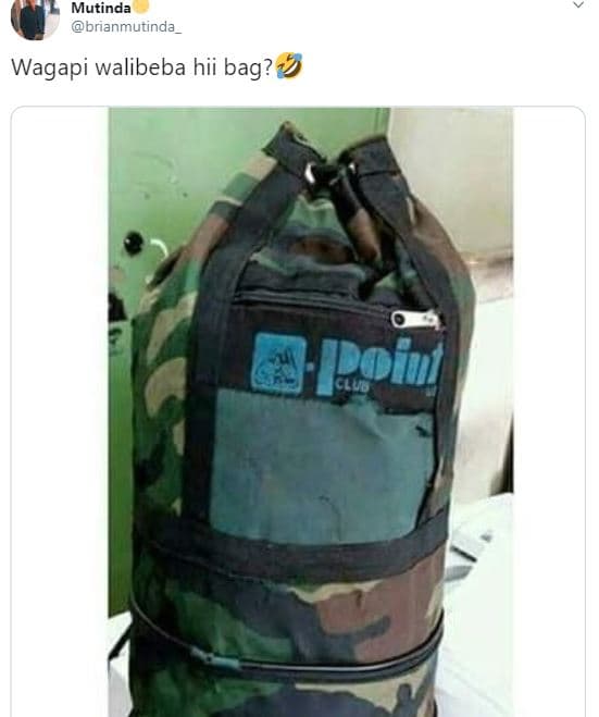 Mutinda brianmutinda wagapi walibeba hii bag? doini cluo