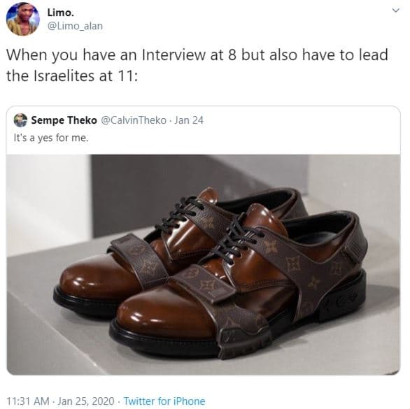 Limo limo_alan when you have an interview at 8 but also have to lead the israeli