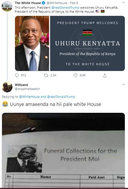 The white house whitehouse fed 6 this afternoor fres denr rea donaldtrumpweccme