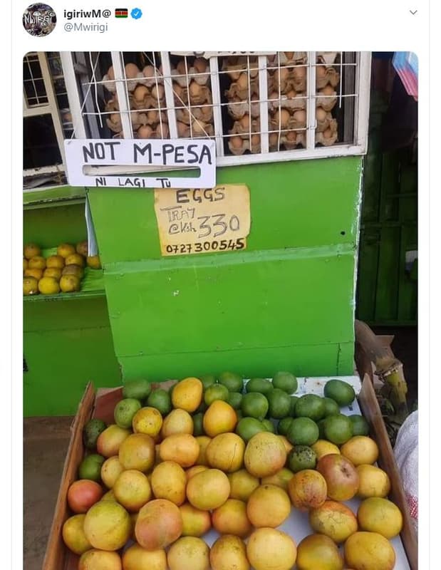 Igiriwm mwirigi not mpesa lagi tu egs ira ksh 330