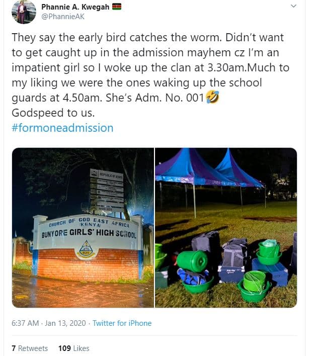 Phannie a. kwegah phannieak they say the early bird catches the worm. didn't wan