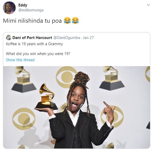 Eddy edikomunga mimi nilishinda tu poa dani of port harcourt daniogumba jan 27 k