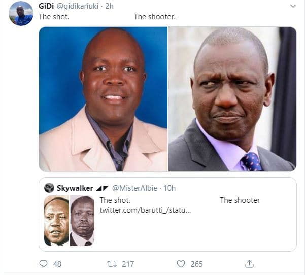 Gidi gidikariuki the shot the shooter skywalker a7 misteralbie 10h the shot twit