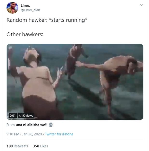 Limo_ limo_alan random hawker starts running other hawkers 0.01 4.ik views from