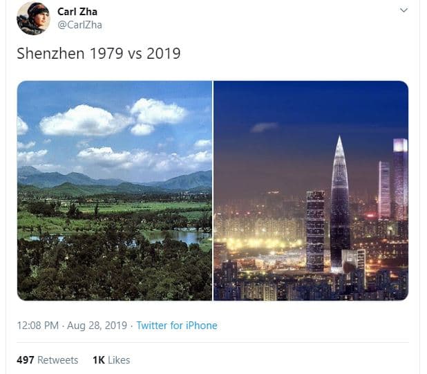 Carl zha carlzha shenzhen vs 12.08 pm aug 28, twitter for iphone 497 retweets ik
