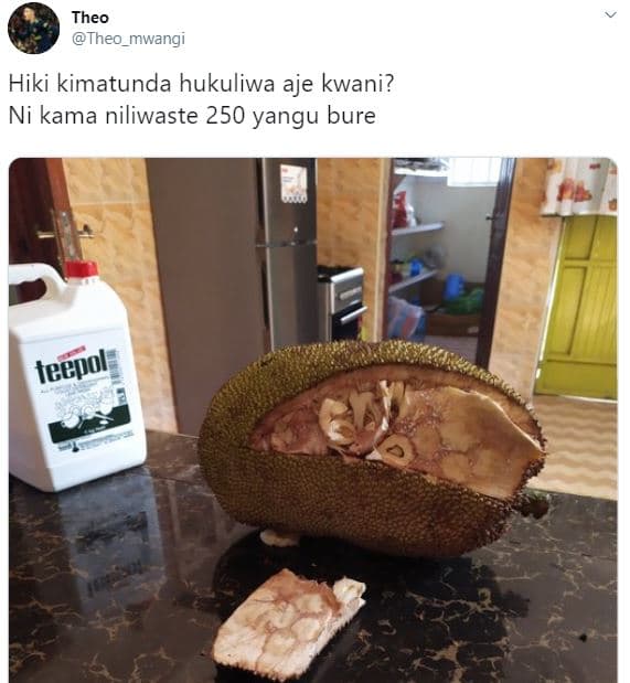 Theo theo_mwangi hiki kimatunda hukuliwa aje kwani? ni kama niliwaste 250 yangu