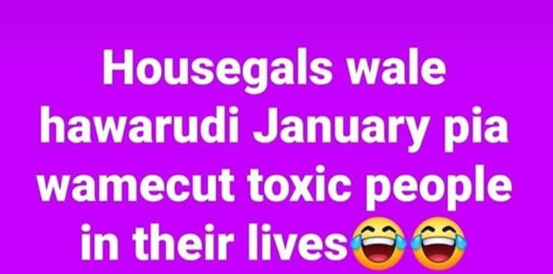 Housegals wale hawarudi january pia wamecut toxic people in their lives