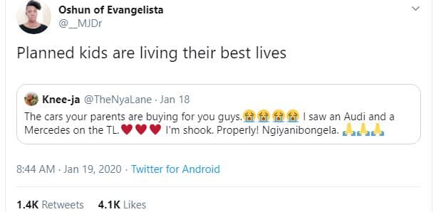 Oshun of evangelista mjdr planned kids are living their best lives kneeja thenya