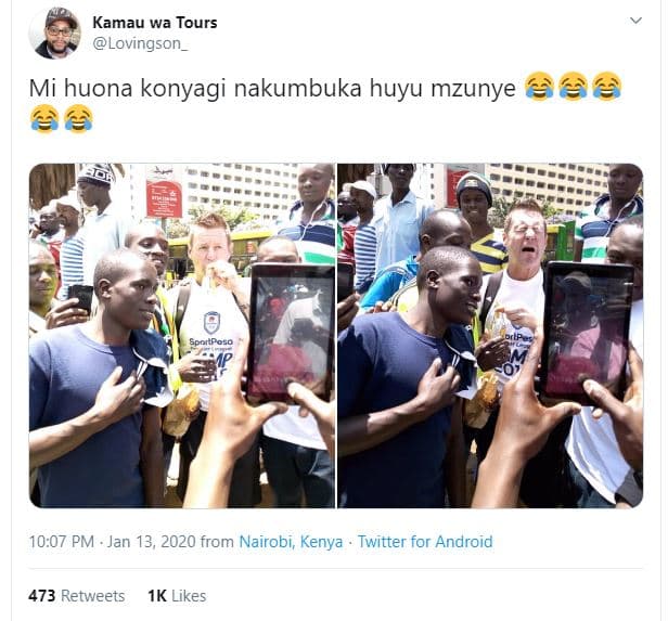 Kamau wa tours lovingson _ mi huona konyagi nakumbuka huyu mzunye sportposo 10.0