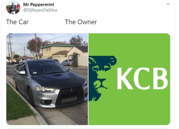 Mr peppermint djroyandasilva the car the owner kcb