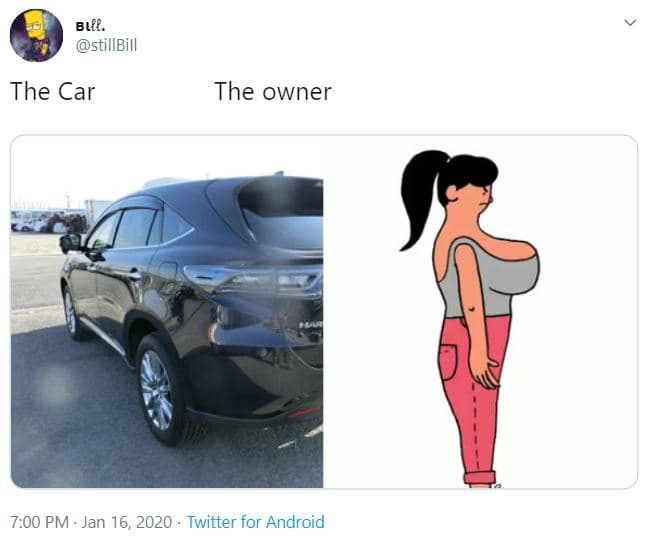 Blc. stillbill the car the owner 700 pm jan 16 twitter for android