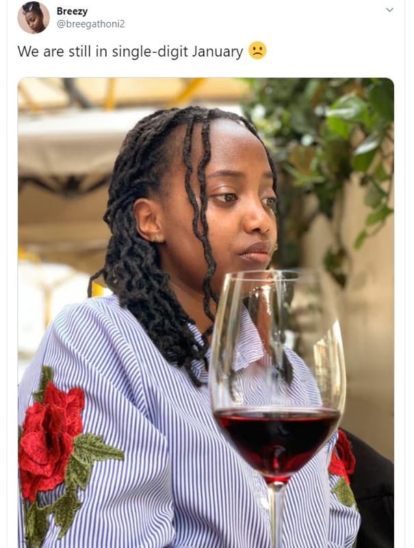 Breezy breegathoniz we are still in singledigit january