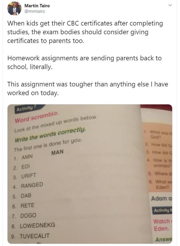 Martin tairo mmtairo when kids get their cbc certificates after completing studi