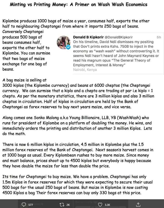 Minting vs printing money primer on wash wash economics kiplombe produces bags o