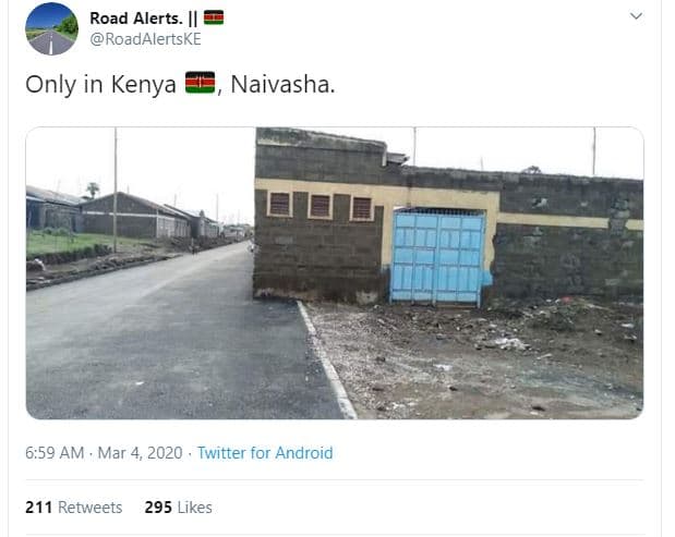Road alerts_ roadalertske only in kenya naivasha_ 6.59 am mar 4, twitter for and