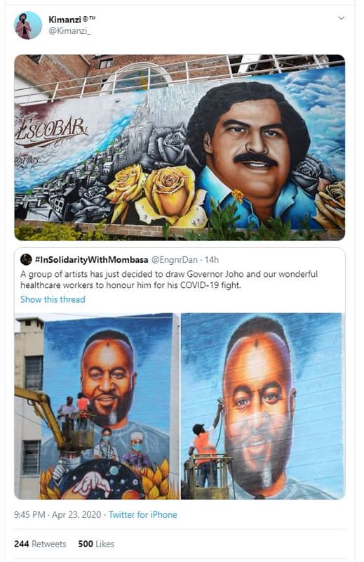 Kimanzi kimanzi _ escobar 5e insolidaritywithmombasa engnrdan 14h group of artis