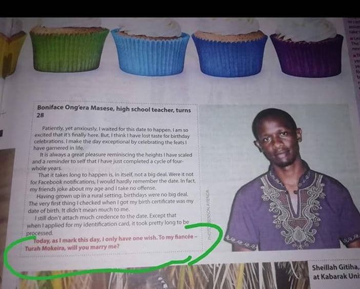 Boniface ong'era masese, high school teacher turns poticnlye anxousy iwaitedlort