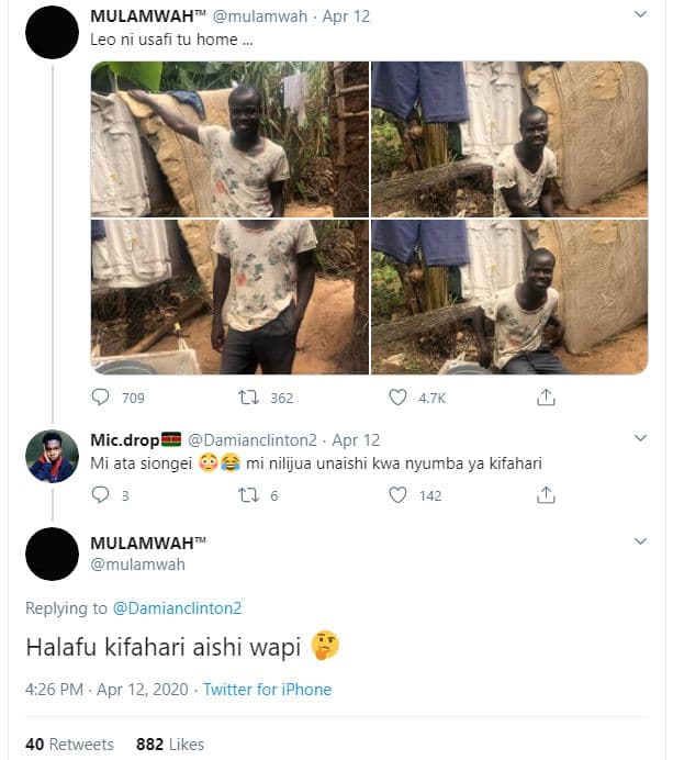 Mulamwah mulamwah apr 12 leo ni usafi tu home 709 17 362 4 7k mic.dropi damiancl