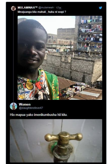 Mulamwah mulamwah 17m mnajuanga kila mahali huku ni wapi women daughterofeve47 h