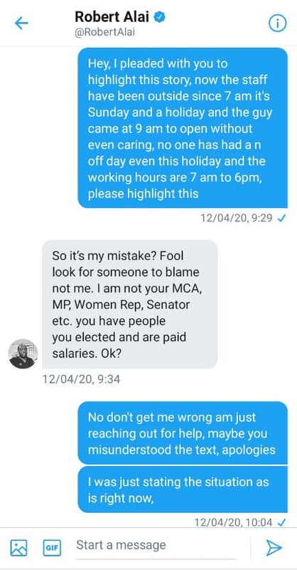 Robert alai robertalai hey pleaded with you to highlight this story now the staf