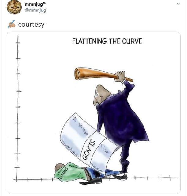 Mmnjug mmnjug courtesy flattening the curve 4 g