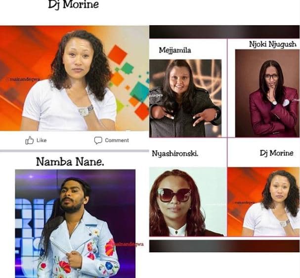 Dj morine njoki njugush mejjamila like comnment nyashironski dj morine namba nan