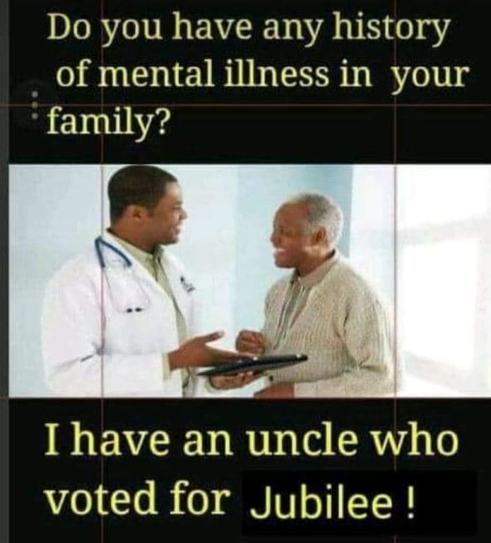 Do you have any history of mental illness in your family? ihave an uncle who vot