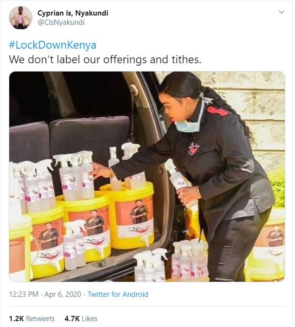 Cyprian is, nyakundi clsnyakundi lockdownkenya we don't label our offerings and
