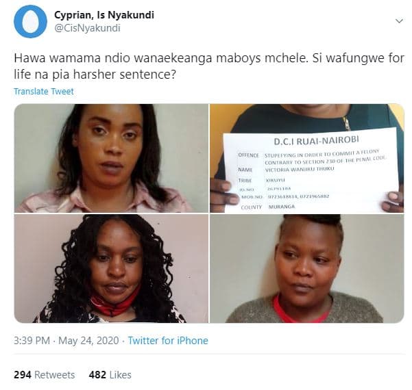 Cyprian, is nyakundi cisnyakundi hawa wamama ndio wanaekeanga maboys mchele si w