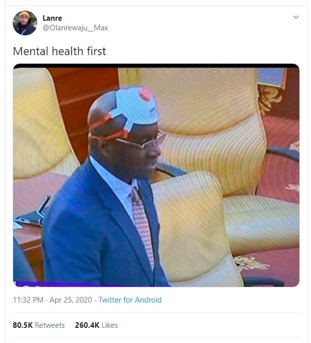 Lanre olanrewaju max mental health first 11.32 pm . apr 25, twitter for android