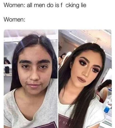 Women all men do is f cking lie women