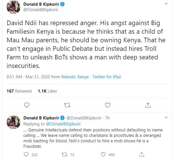 Donald b kipkorir donaldbkipkorir david ndii has repressed anger. his angst agai