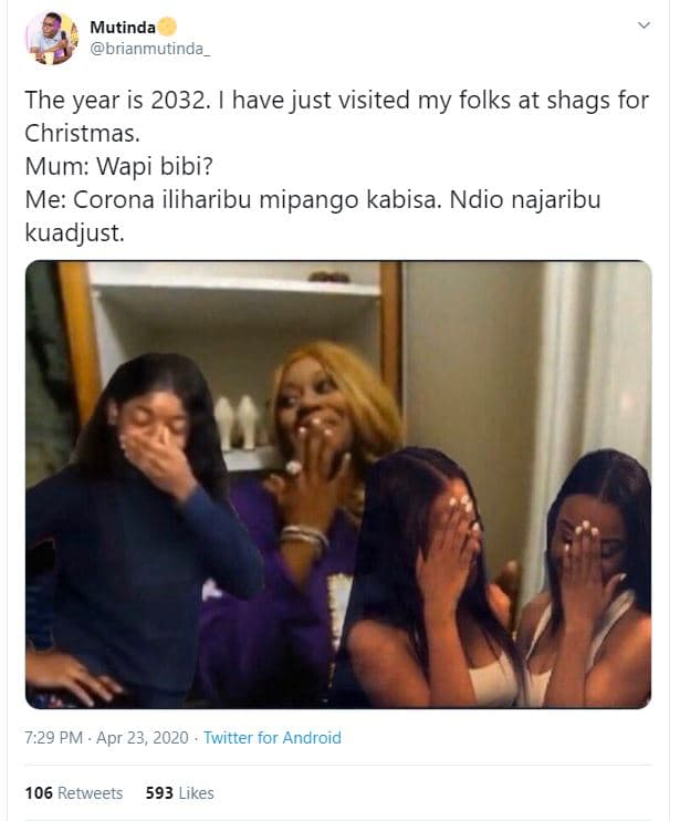 Mutinda brianmutinda the year is have just visited my folks at shags for christm