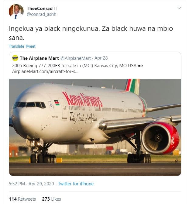 Theeconrad conrad_ashh ingekua ya black ningekunua. za black huwa na mbio sana t