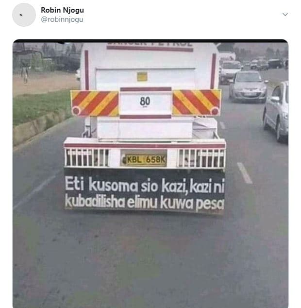 Robin njogu robinnjogu 80 'kbl 658k eti kusoma sio kazi kozini kubadilisha elmu