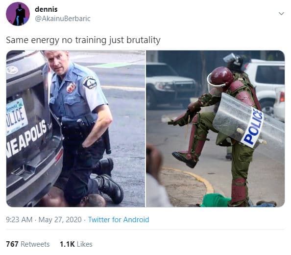 Dennis akainuberbaric same energy no training just brutality 9.23 am . may 27, t