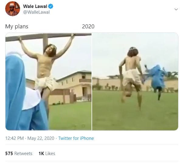 Wale lawal wallelawal my plans 12.42 pm may 22, twitter for iphone 575 retweets