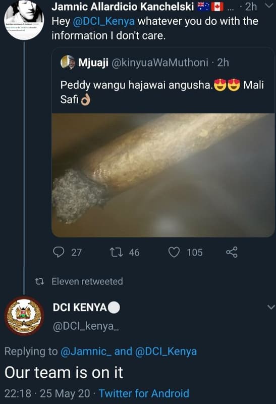 Jamnic allardicio kanchelski 2h hey dci_kenya whatever you do with the informati