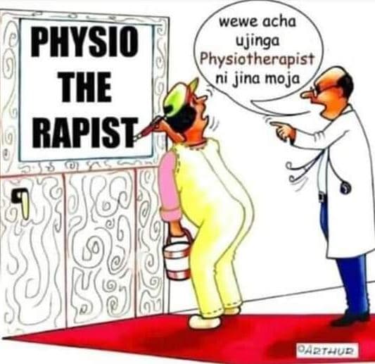 Wewe acha ujinga physiotherapist ni jina moja physio the rapist darihur