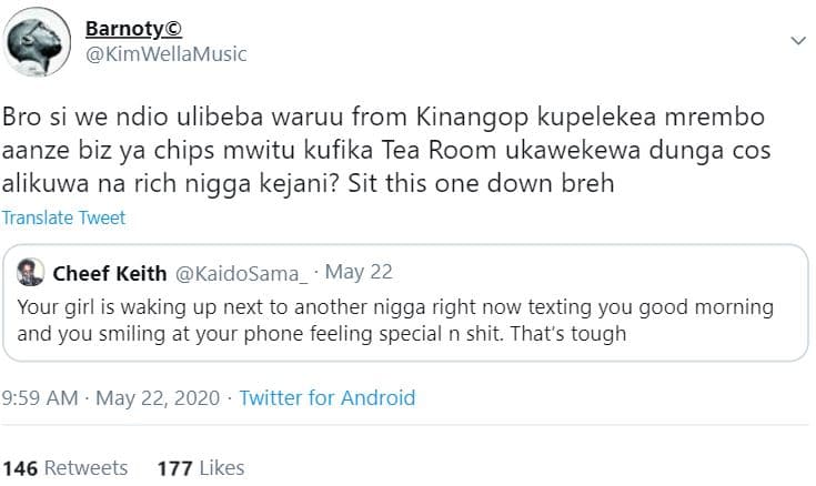 Barnoty kimwellamusic bro si we ndio ulibeba waruu from kinangop kupelekea mremb