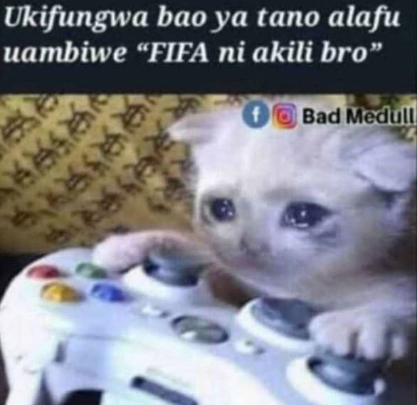 Ukifungwa bao ya tano alafu uambiwe fifa ni akili bro bad medull