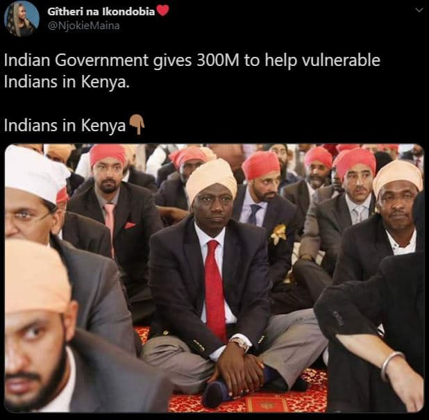 Githeri na ikondobia njokiemaina indian government gives 3o0m to help vulnerable