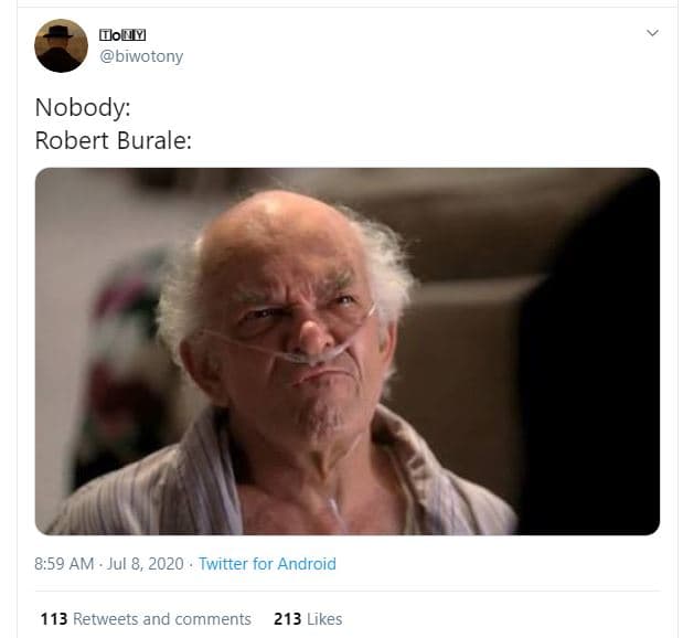 Iou biwotony nobody robert burale 8.59 am jul 8, twitter for android 113 retweet
