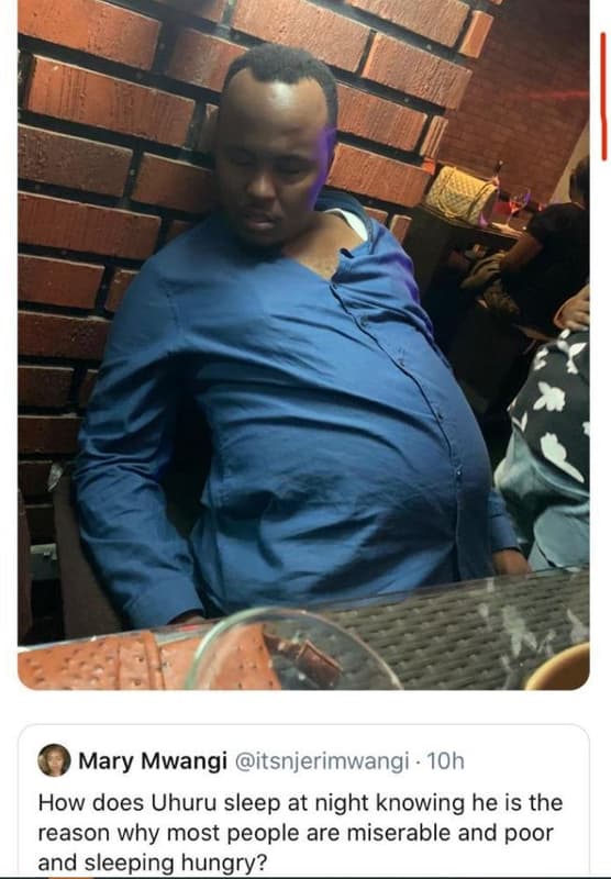 Mary mwangi itsnjerimwangi 1oh how does uhuru sleep at night knowing he is the r