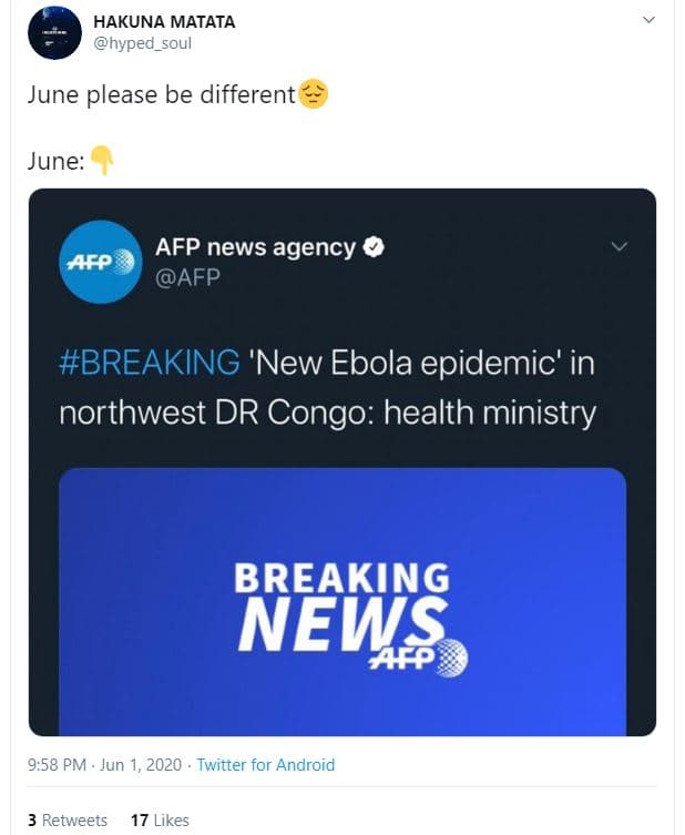 Hakuna matata hyped_soul june please be different june afp news agency afp afp b